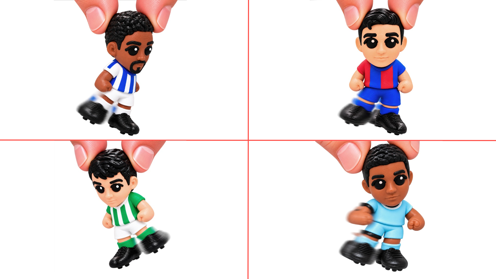 Figuras Palz 3D LaLiga